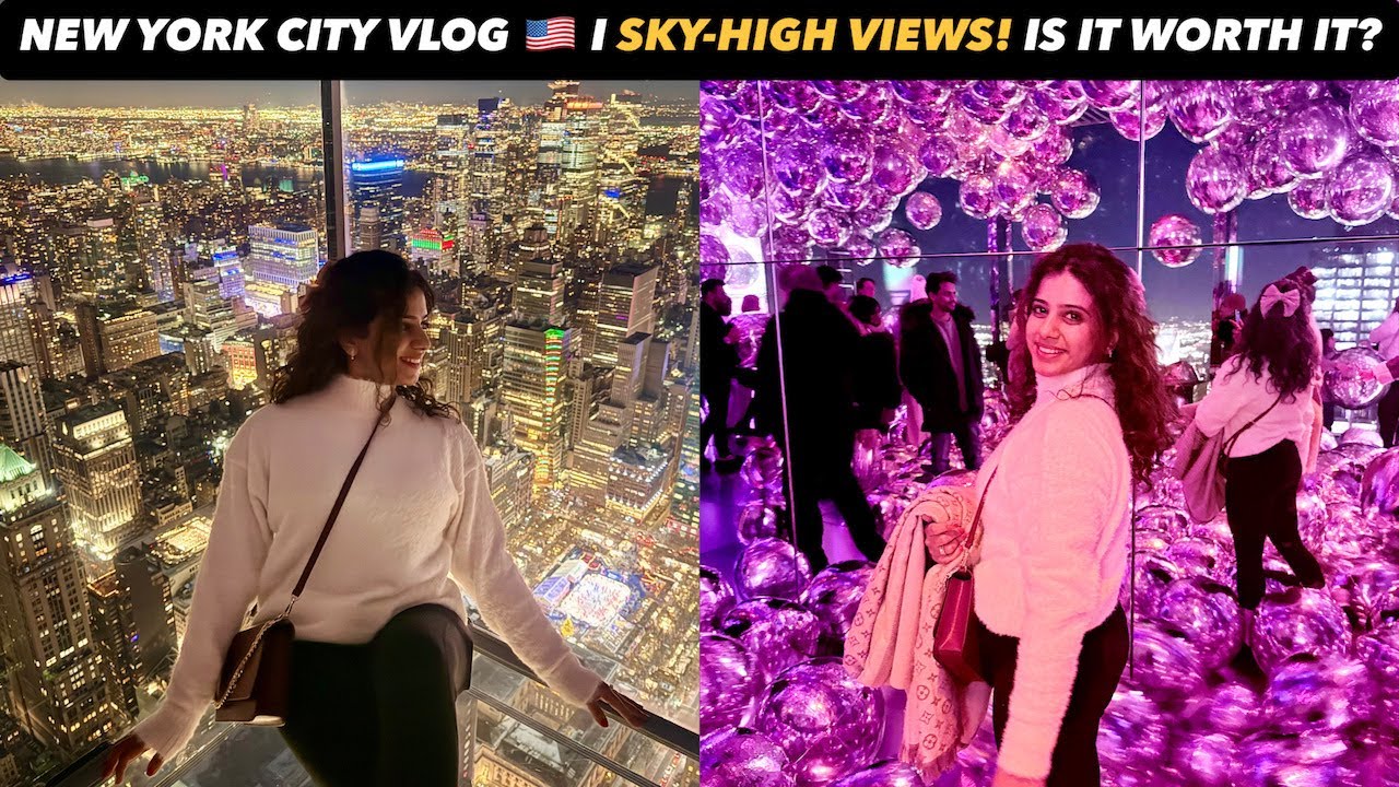 Worth it? New York City [NYC] Vlog | Summit One Sky-High views | Bryant Park & Rockefeller Center!