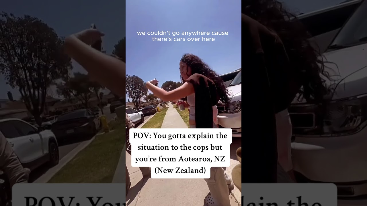 US Cop meets Girl From Rotorua NZ!