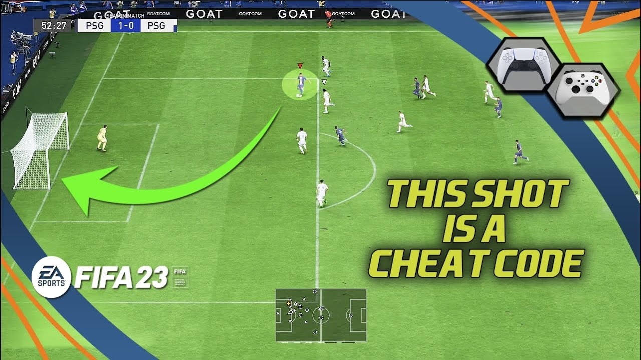 FIFA 23 ЭТОТ УДАР — ЧИТ-КОД — ЗАБИВАЙТЕ КАЖДЫЙ РАЗ ТЕХНИКА УДАРА В FIFA 23