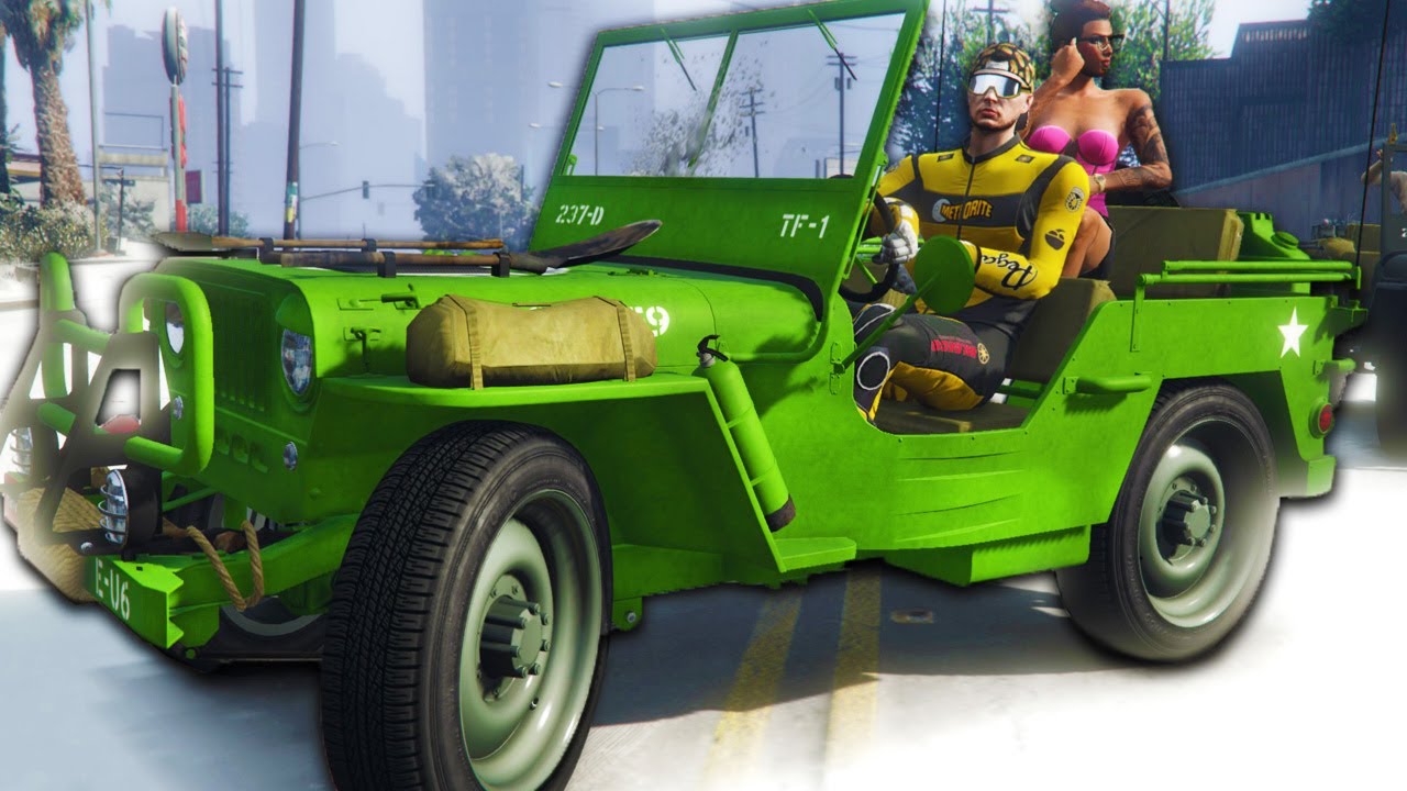 Я купил новейший джип — дополнение для GTA Online