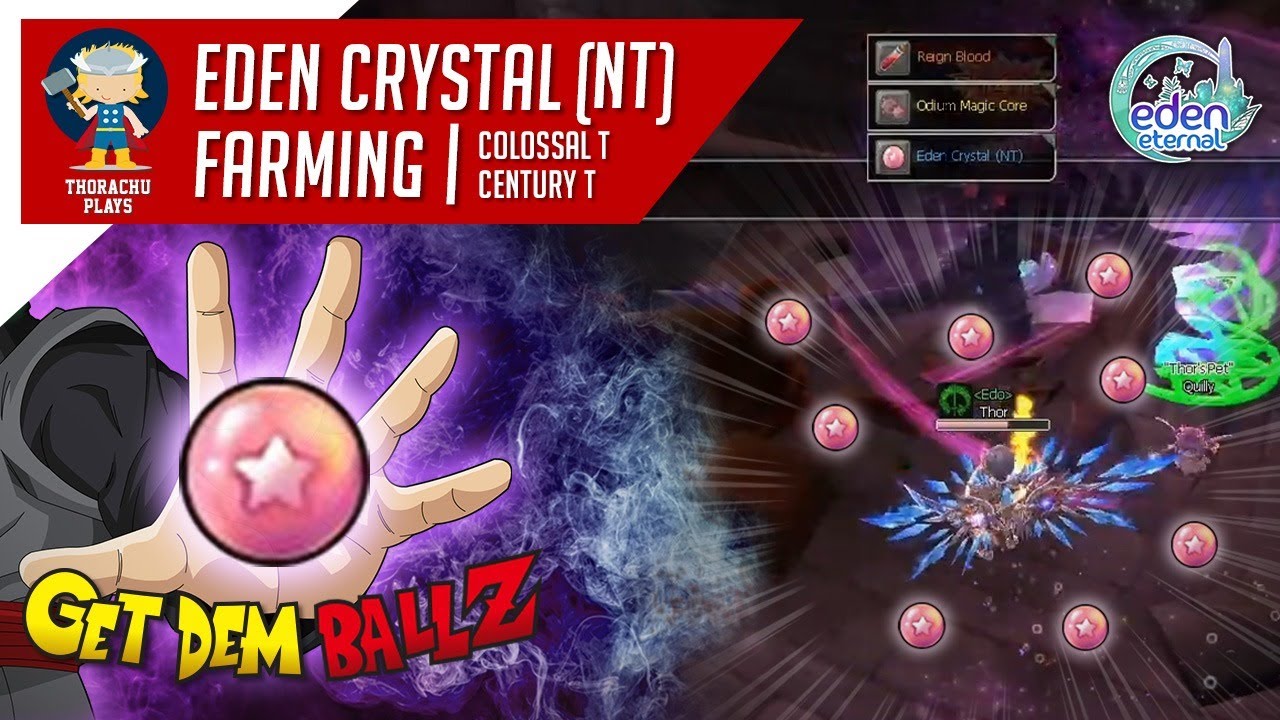 30+ Eden Crystal (NT) in 1 hour! EC Farming on Eden Eternal US (Trial 80)