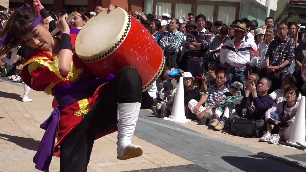 琉球國祭り太鼓 （七月節） in はいさいFESTA 2016