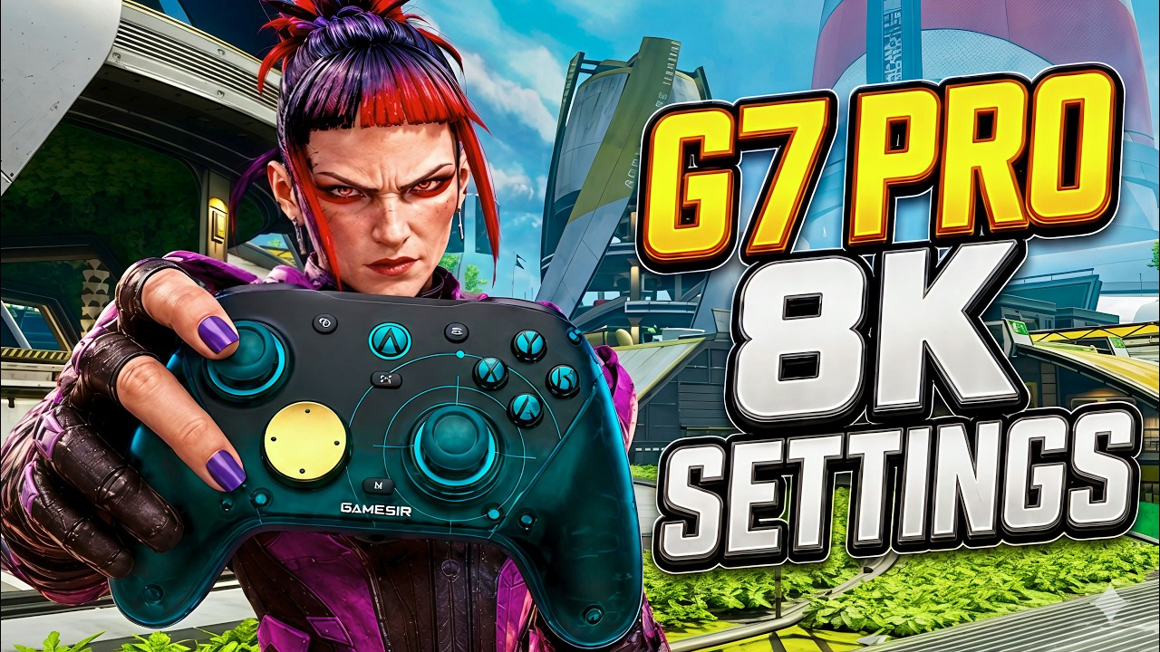 BEST Gamesir G7 Pro 8K Controller Settings for Apex Legends (Season 29)