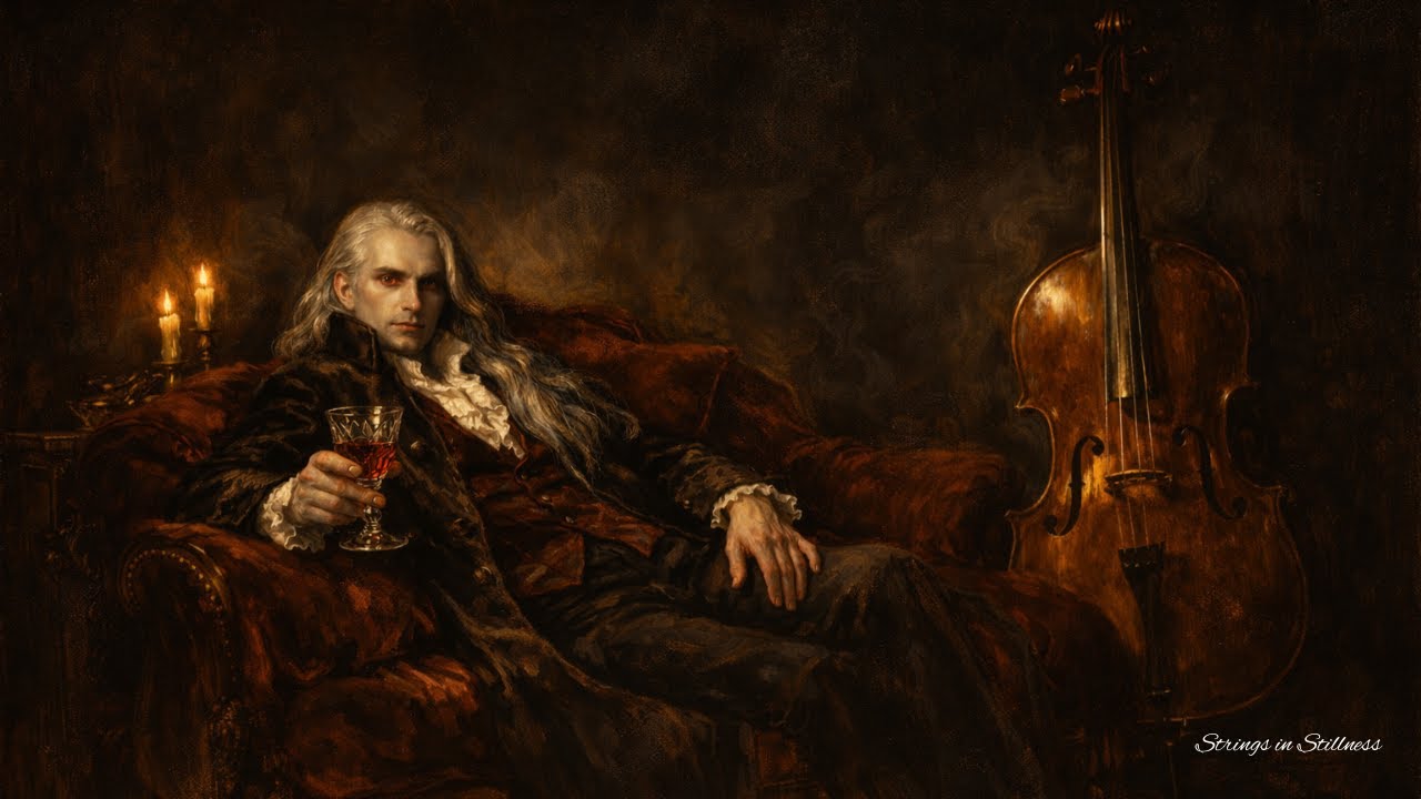Crimson Silence in Solitude — Dark Neoclassical Cello