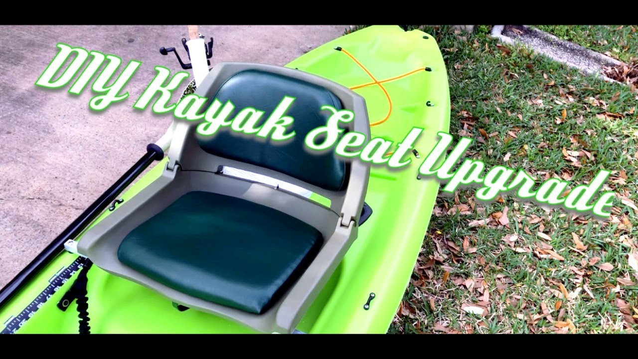 Kayak Seat UPGRADE DIY, Pelican Bandit 100 Cheap kayak seat upgrade to enhance your day