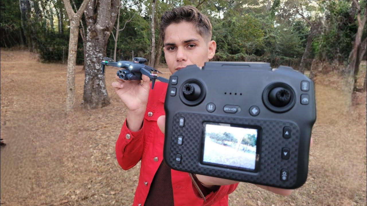 Drone Conhecido Como M3 Ultra ou Y3 Com tela no Controle Testei #Drone 