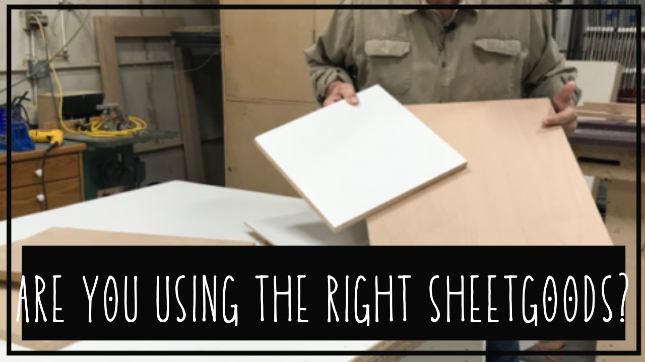 What Materials We Use Most In A Cabinet Shop