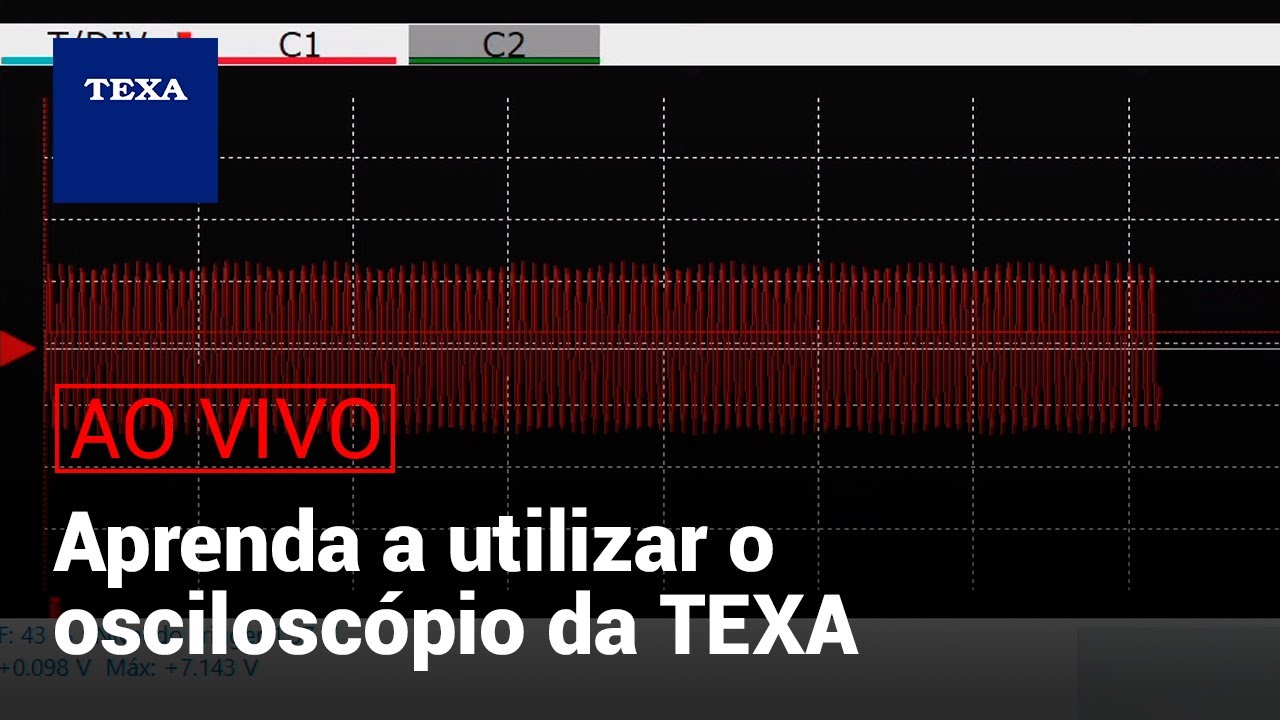 LIVE - Aprenda a utilizar o osciloscópio TwinProbe da TEXA
