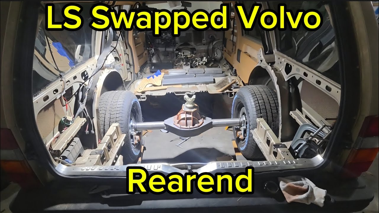 Volvo wagon with Ford 9 rearend