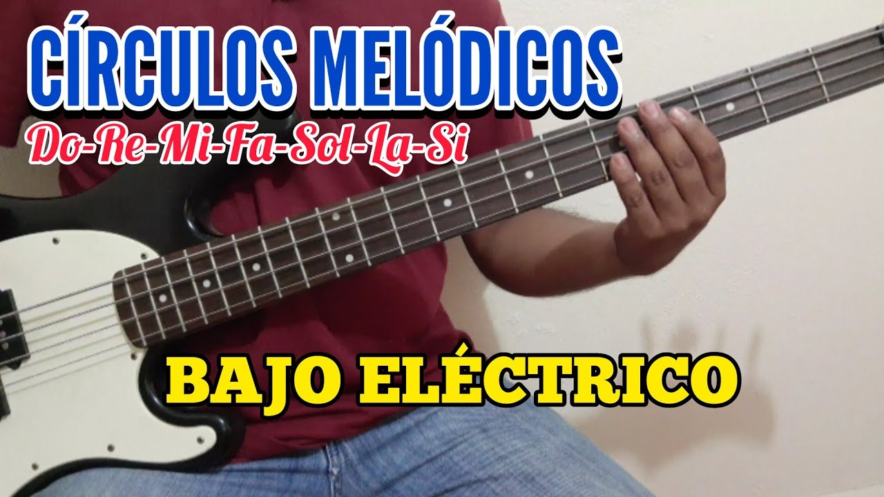 CÍRCULOS Melódicos en Bajo Eléctrico | Todas Las NOTAS