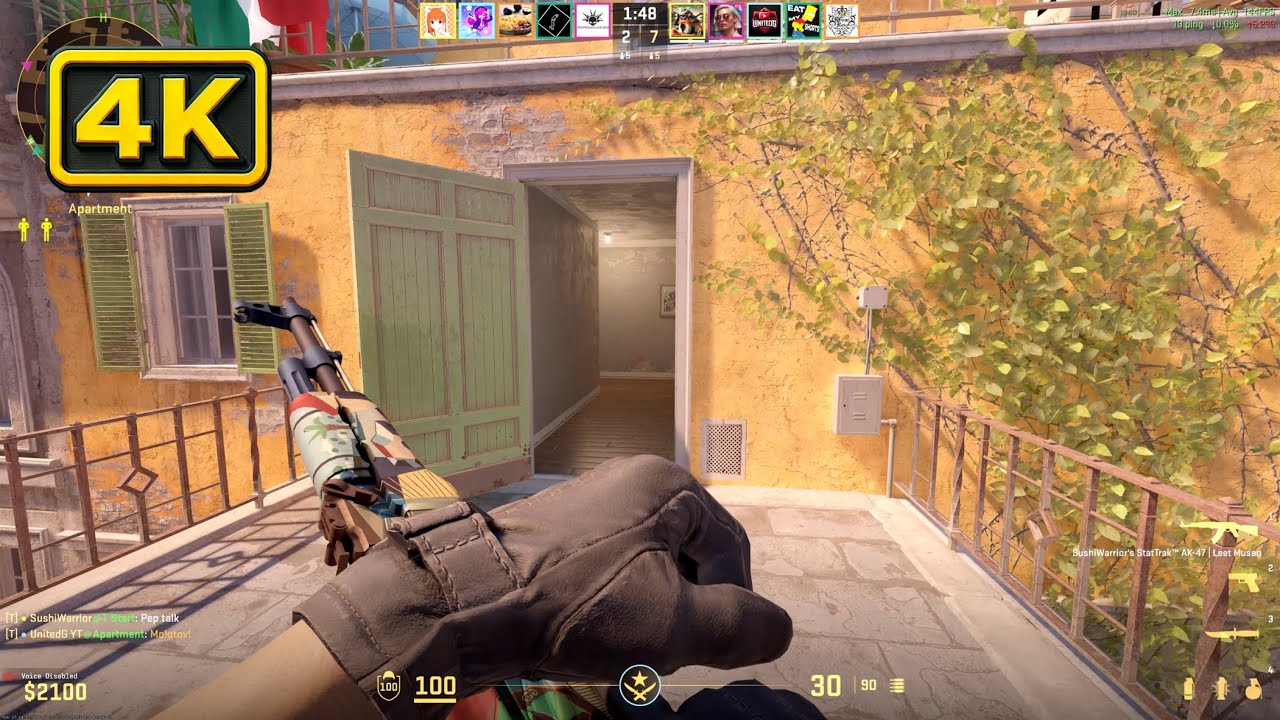 Counter Strike 2 Gameplay 4K (No Commentary)