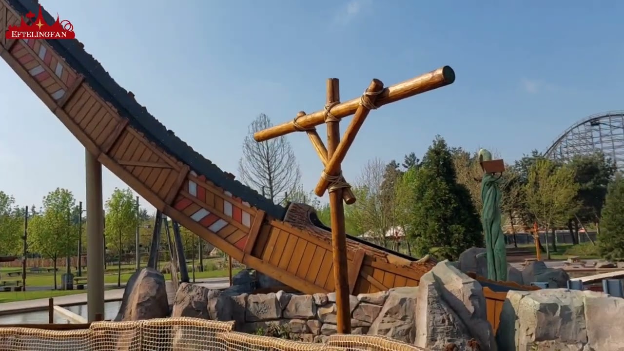 Vernieuwd gebied Expedition Zork en wunderball @ Toverland 23.4.2022