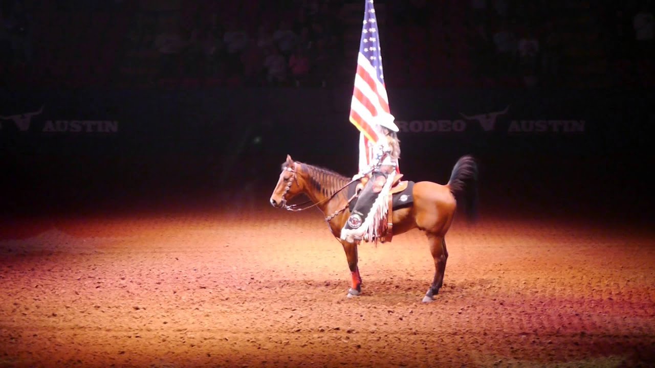 Rodeo Austin- National anthem