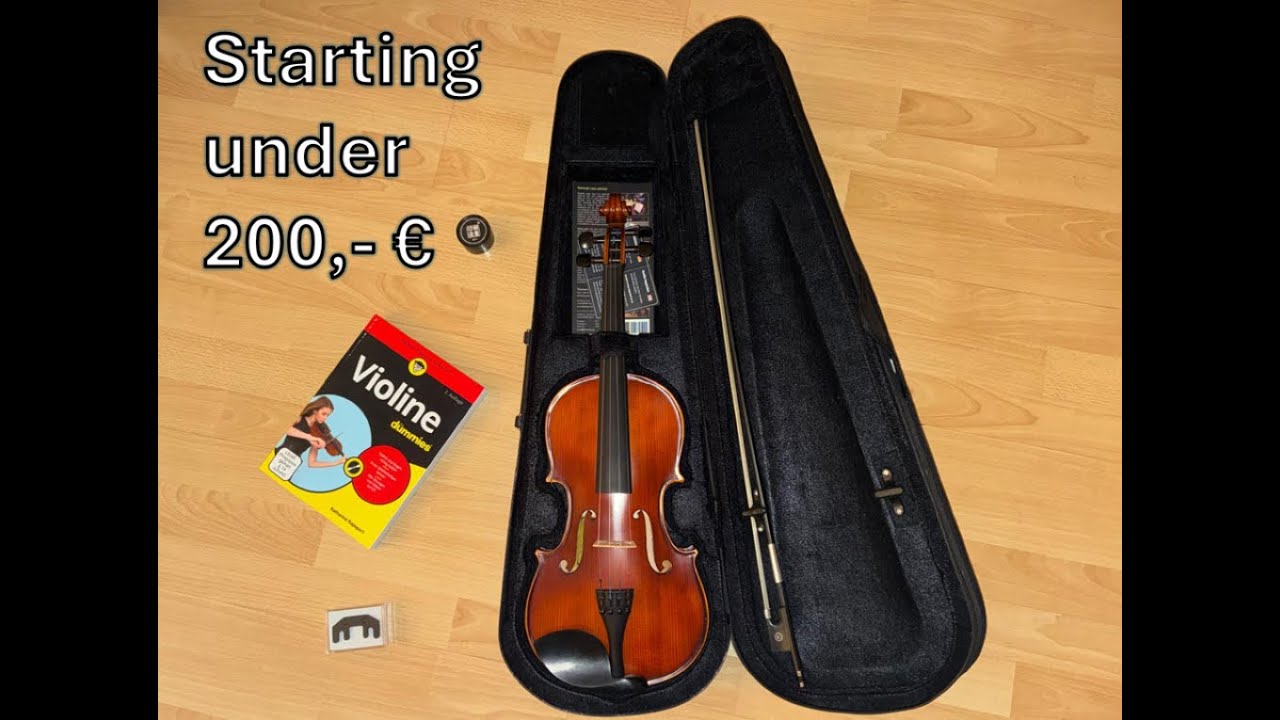 How I started playing the violin – for under €200