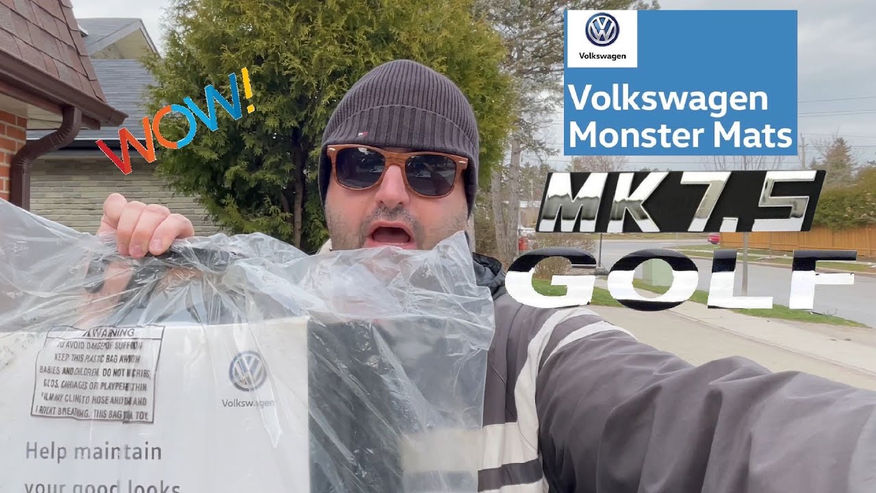 Unboxing VW MK7/MK7.5 Golf Monster Mats And Installing Them!