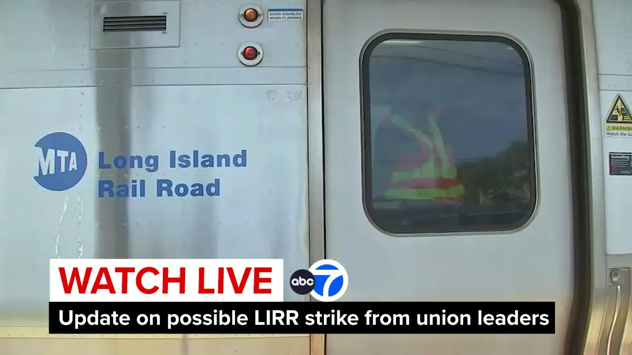 LIVE | Union gives update on possible Long Island Rail Road strike
