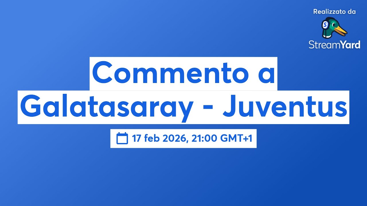Commento a Galatasaray - Juventus