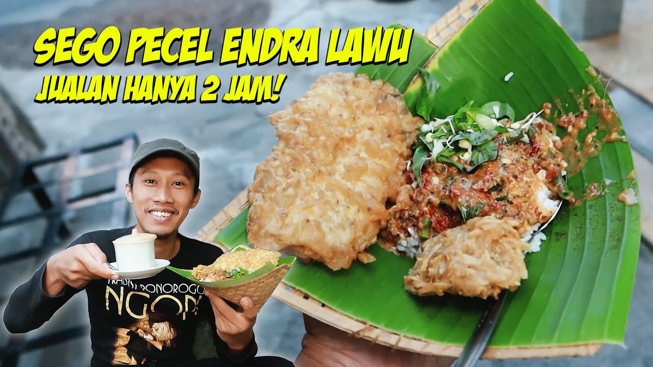 Kemarin ke warung sego pecel ini, jam 7 pagi sudah habis!