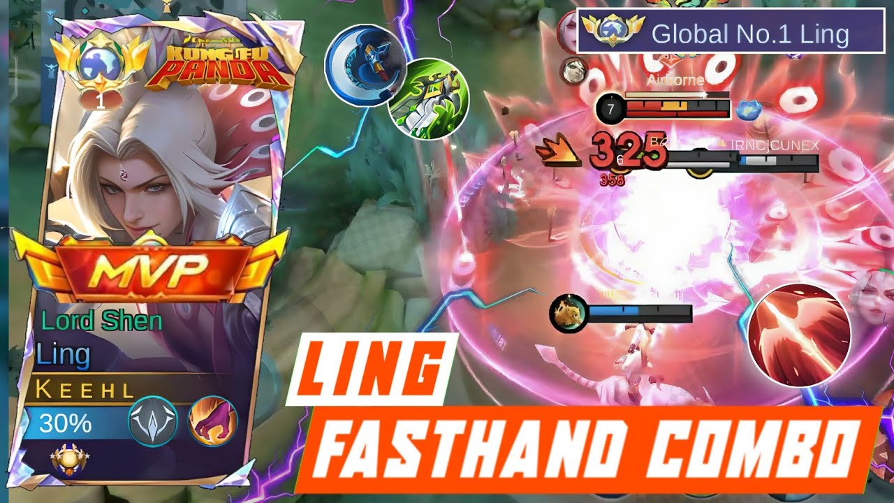 LING FASTHAND TRY HARD TO CARRY NOOB TEAM IN SOLO RANK - MOBILE LEGENDS