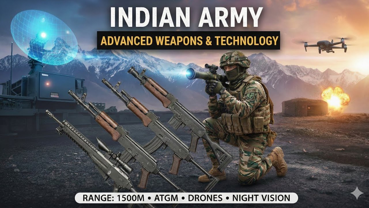 ​दुश्मन कांप जाएगा! Indian Army New Weapons 2026