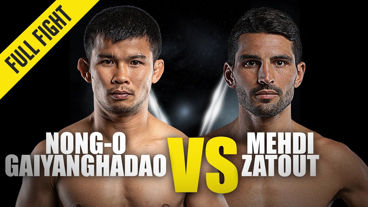 Нонг-О Гаянгадао против Мехди Затута | Полный бой ONE Championship | Октябрь 2018 г.