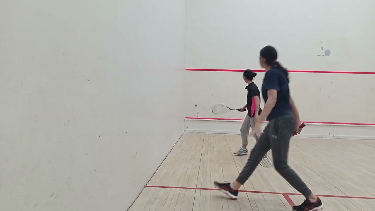 Squash Backhand Drops Drill 36