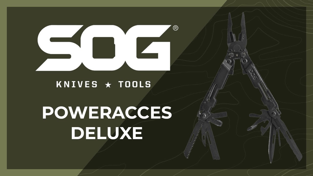Multifunkční kleště SOG POWERACCESS DELUXE - Military Range