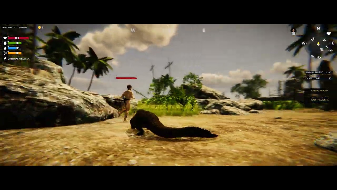 Crocodile Simulator  - Gameplay video (Animal Simulator game)