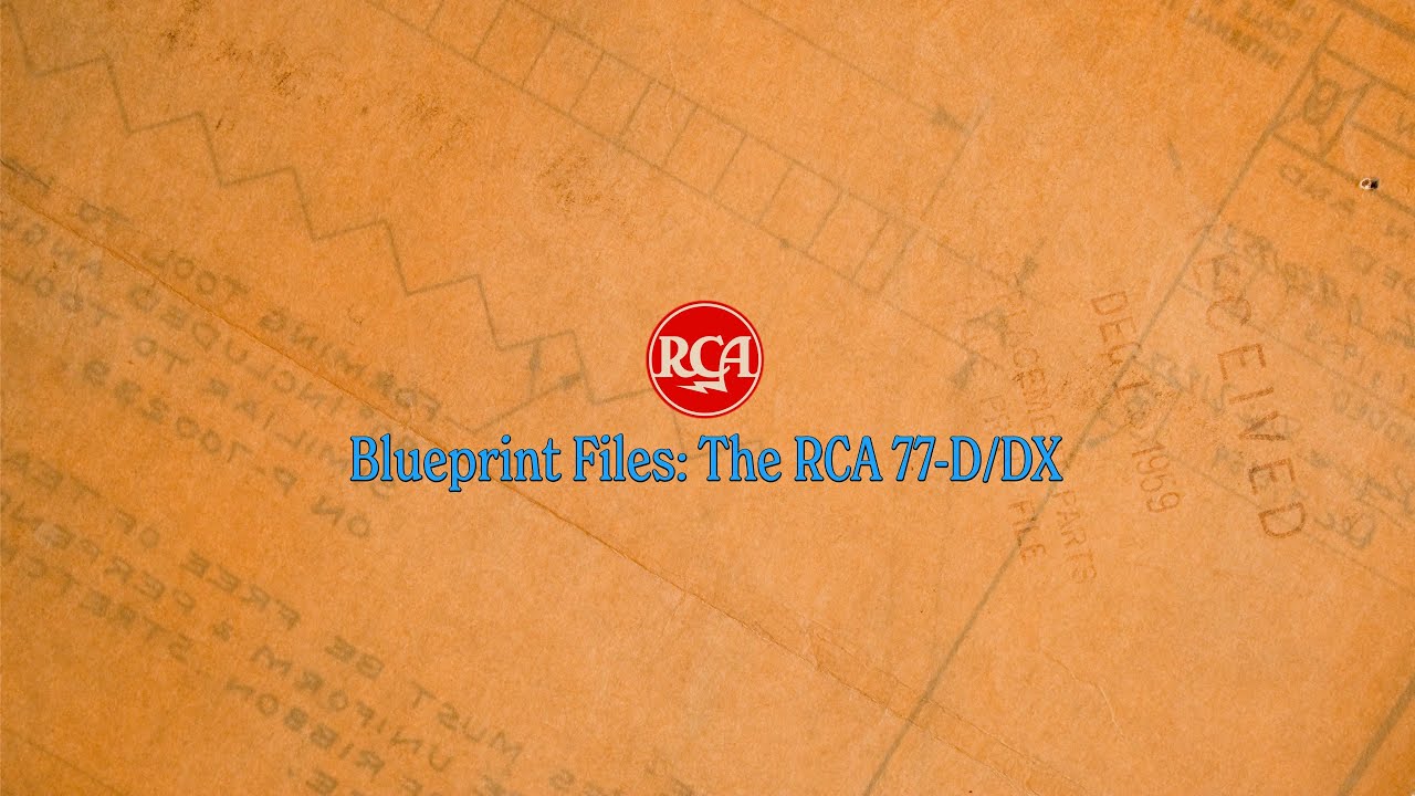 Проектная документация RCA: 77-D/DX