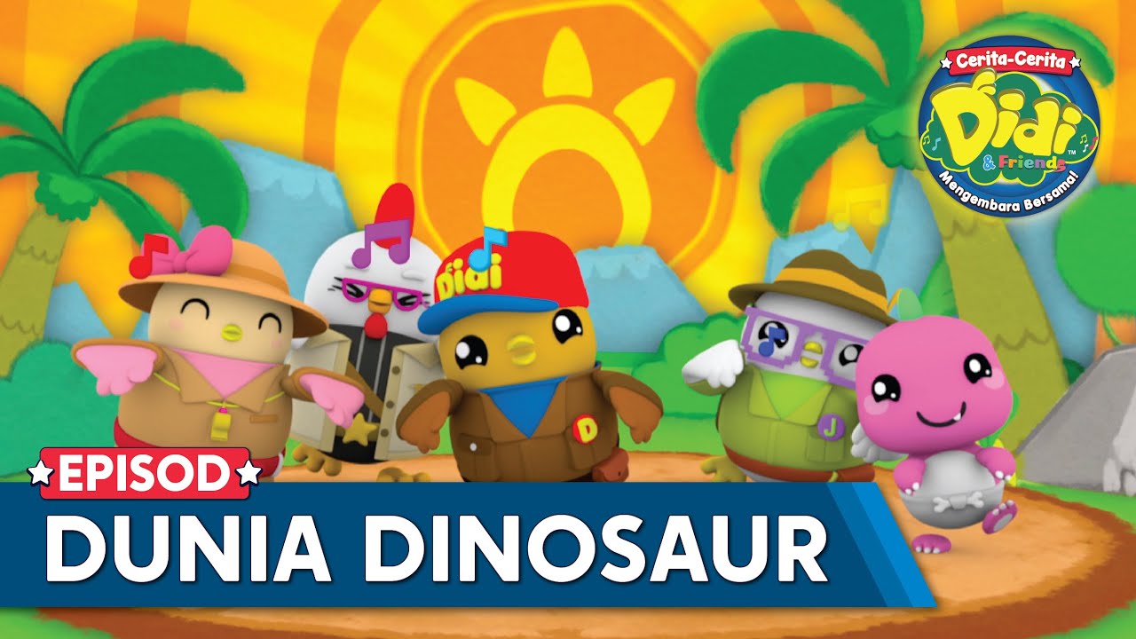 Cerita-Cerita Didi & Friends Mengembara Bersama | Dunia Dinosaur