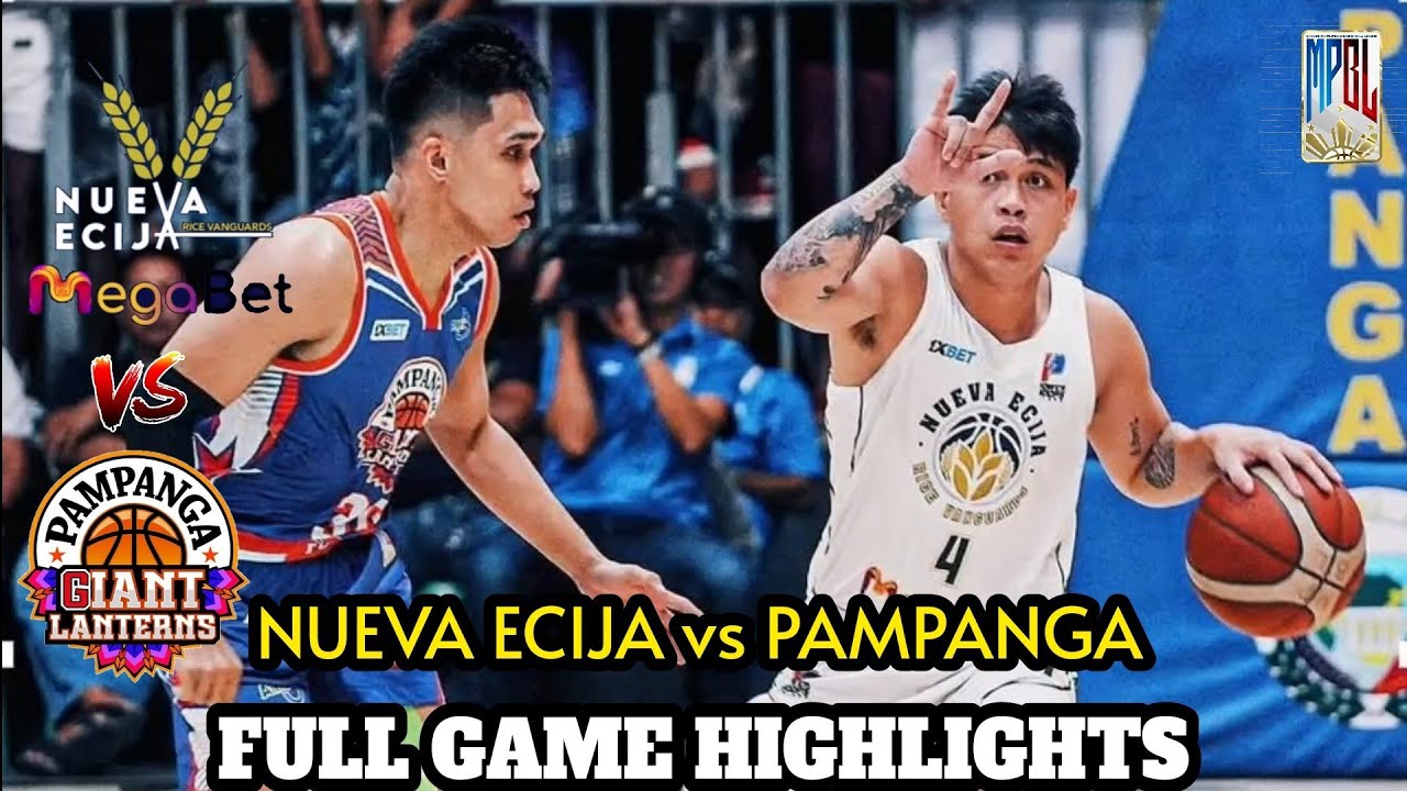 MPBL HIGHLIGHTS | NUEVA ECIJA vs PAMPANGA | JUNE 6, 2025 