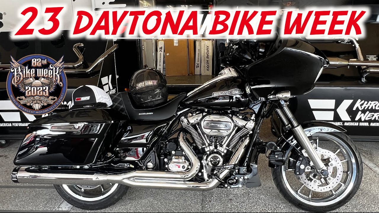 VLOG #4 On a Road Glide 3‼️ Неделя байкеров в Дайтоне 2023 #cyclefanatix #harleydavidson #daytona...