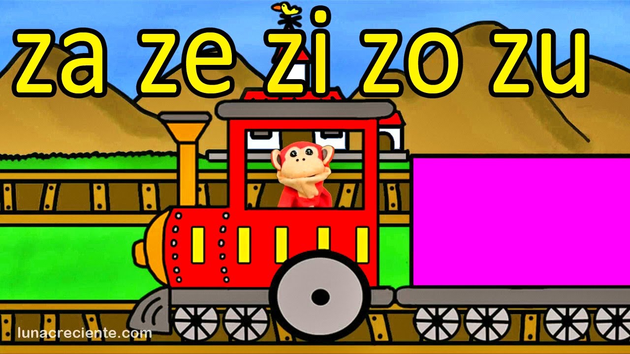 Sílabas za ze zi zo zu - El Mono Sílabo - Videos Infantiles - Educación para Niños #