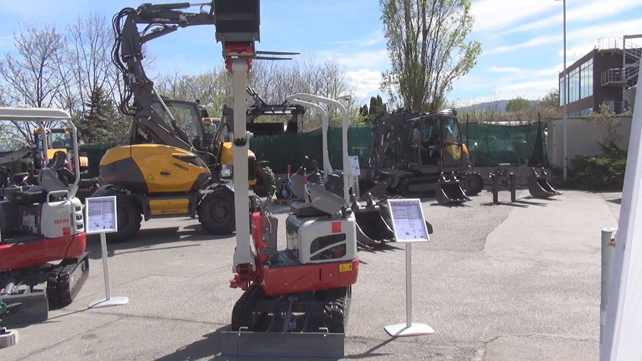 Takeuchi TB210R Compact Hydraulic Excavator (2024) Exterior and Interior