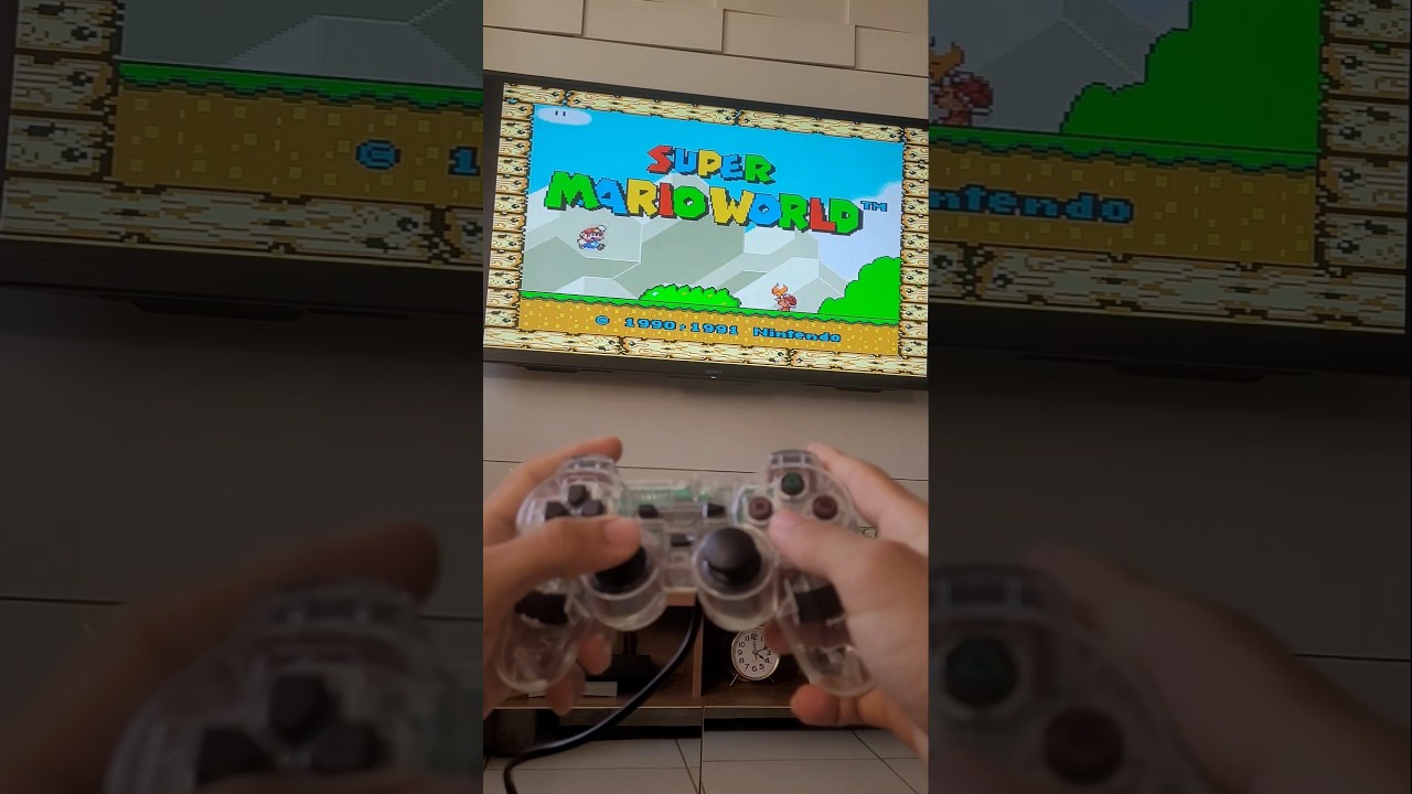 Como jogar SNES no PS2 via pendrive?🤔 #playstation #ps2 #snes #retrogamer #nostalgia
