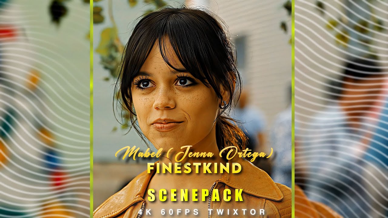 JENNA ORTEGA | MABEL | FINESTKIND | SCENEPACK 4K60FPS TWIXTOR | FREE CLIP | WITHOUT CC | 2025