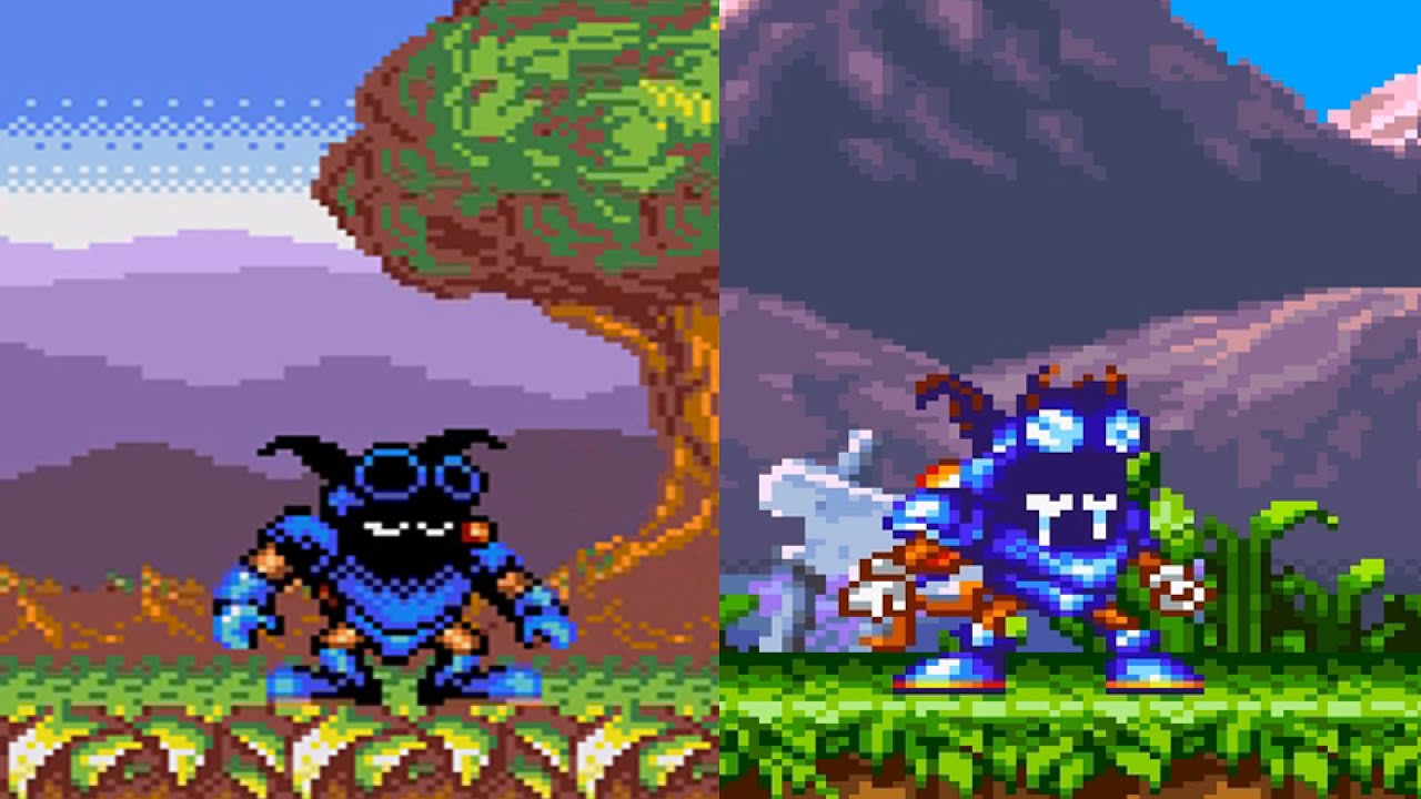 Sparkster's Jetpack Explosion [Rocket Knight Adventures & Sparkster (SNES)]