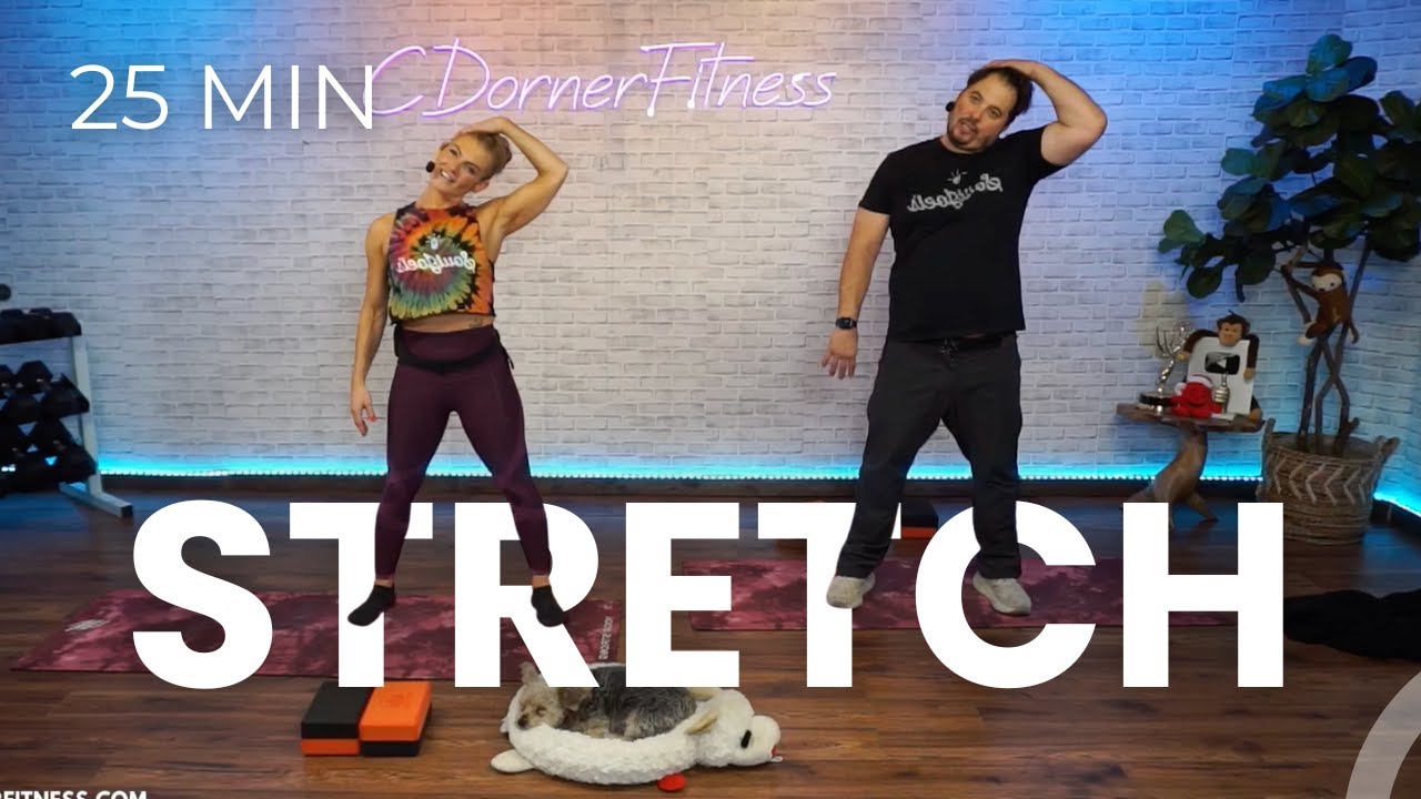 25 Minute Full Body Stretching Routine - Post Workout Stretch