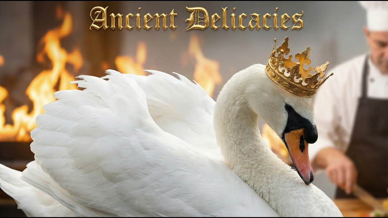 King Arthur's FORBIDDEN Feast: Royal Swan + Nightingale Tongues | Ancient Recipe