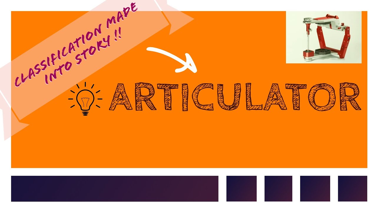 Articulators in Prosthodontics|Classification explained as story |Part A|Bibliodent