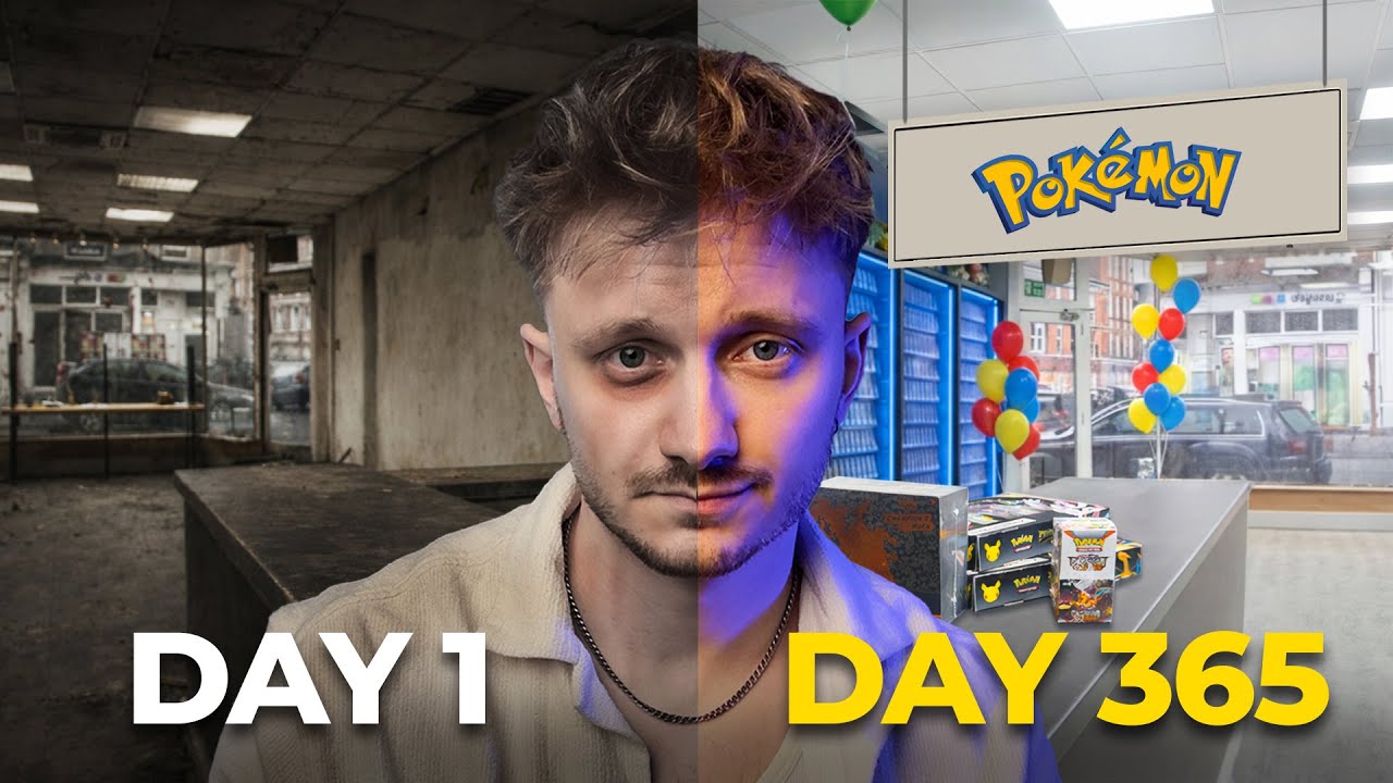From $0 to a Pokemon Store in 1 Year - The Movie