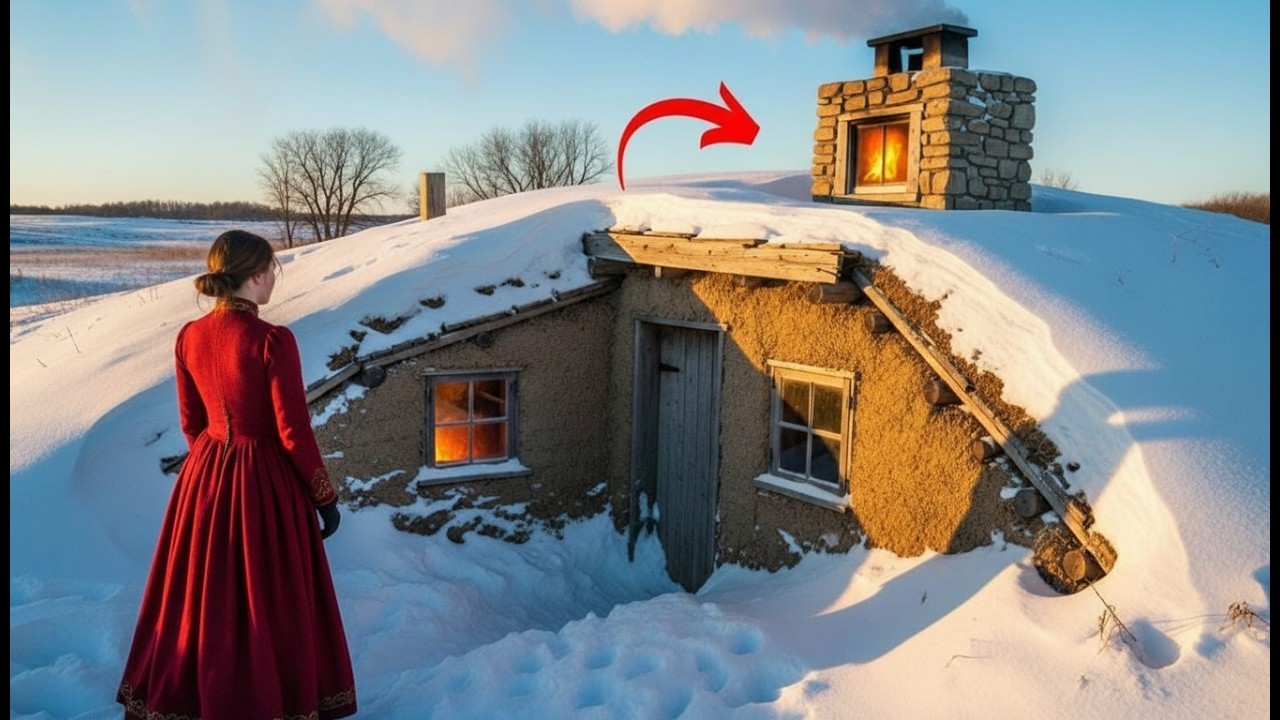 Thrown Out at 16, She Built a $200 Dugout Cabin—It Stayed 65° While the Town Froze at -20