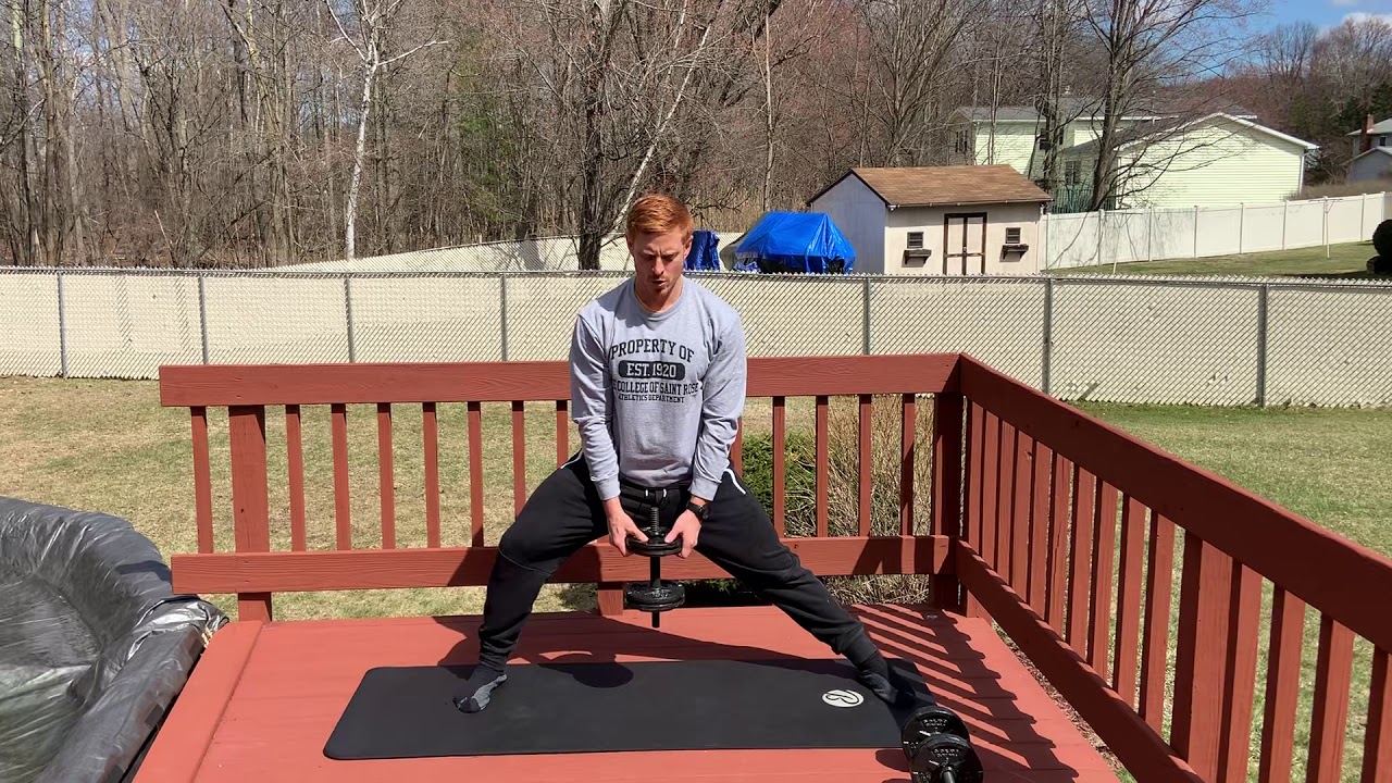 DB Cowboy Cossack Squat