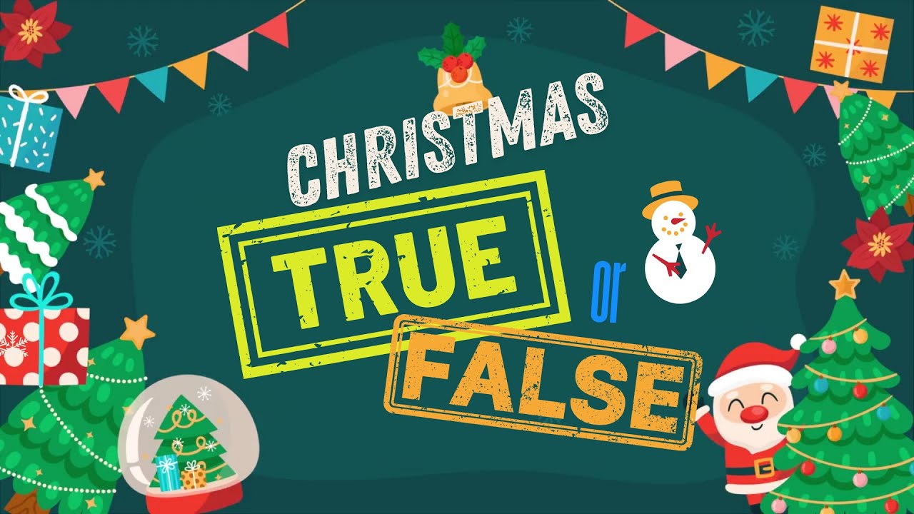 🎅Christmas True or False Quiz for Kids | Fun Holiday Facts Challenge (Advanced)