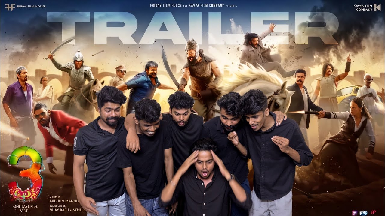 Aadu 3 Trailer Reaction With Boys 🥶🤣💥 | Shaji Pappan is back 🥵💥 | Jayasurya Midhun manuel Vinakyan 