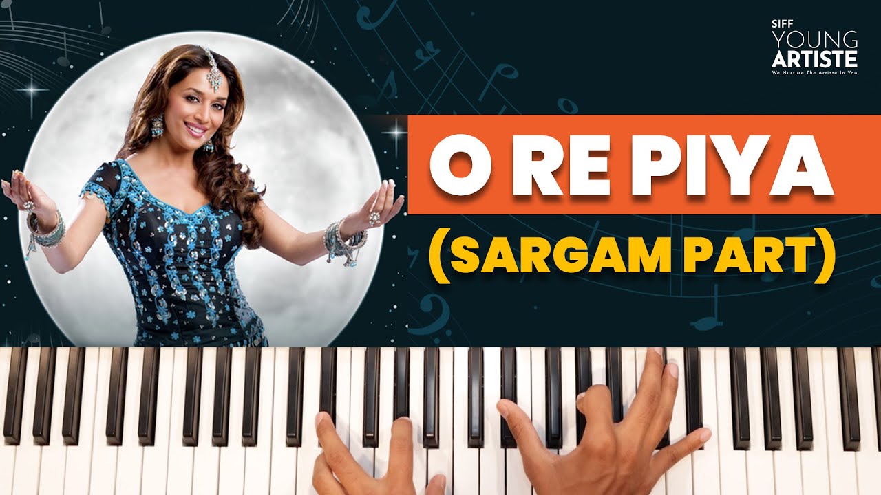 O Re Piya Sargam Part (Viral Music) Easy Piano Tutorial | 