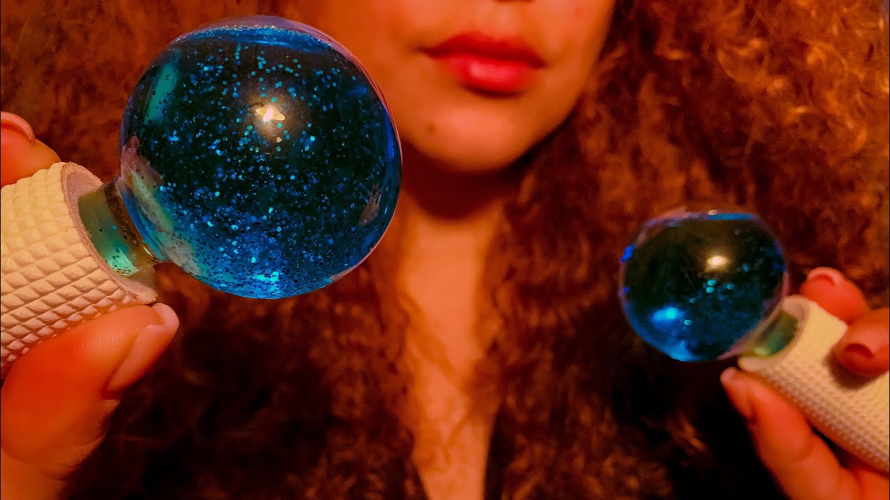 ASMR ICE GLOBES E CONTA GOTAS | ASMR ICE GLOBES AND DROPPERS