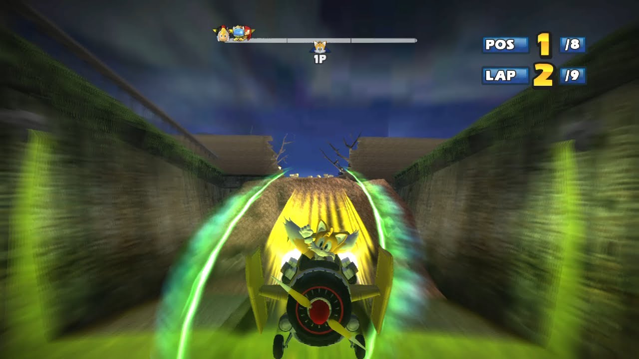 TAILS Sewer Scrapes 9 Laps Expert (Request) Sonic & Sega All-Stars Racing