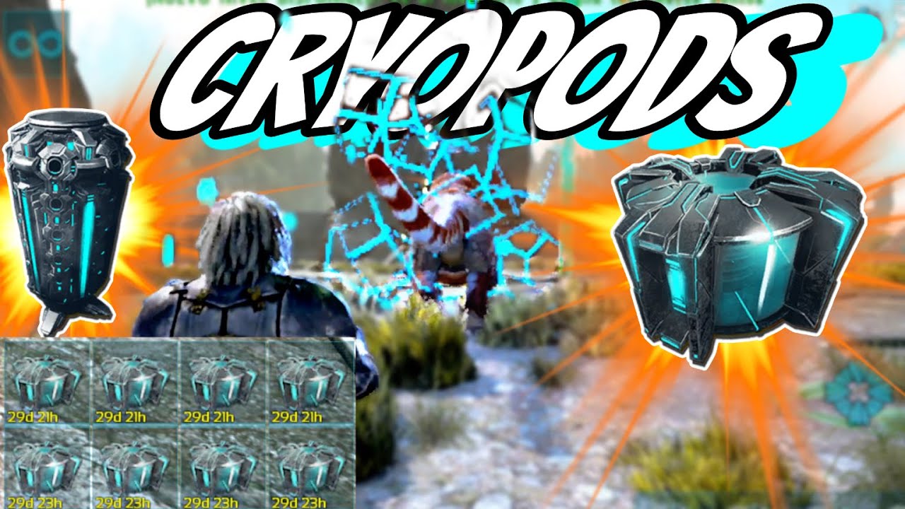 como conseguir CRYOPODS y todo lo que debes saber de ellas | ARK ultimate mobile editions