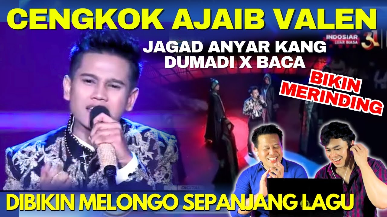 Reaction Valen - Jagad Anyar Kang Dumadi x Baca | Keluarkan Cengkok Ajaibnya Bikin Merinding!!